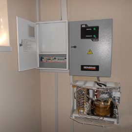 Монтаж АВР генератора Generac
