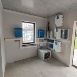 Гибридная солнечная станция Victron Energy на 10кВт + Зеленый тариф