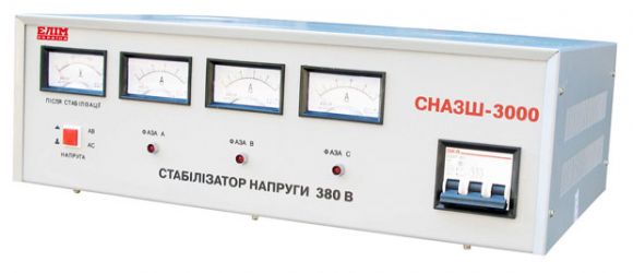 Стабілізатор напруги Elim-Україна СНА3Ш-3000 - фото 1
