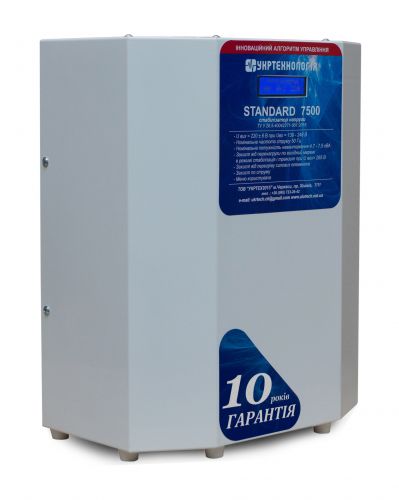 Стабілізатор напруги Укртехнологія НСН 7500 Standard - фото 3