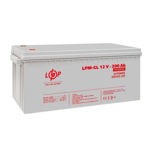 Акумуляторна батарея LogicPower LPM-GL 12V 200AH - фото 3