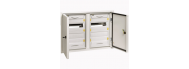 Корпус металлический ИЭК ЩРв-2x24з-1 36 IP31 UNIVERSAL (MKM12-V-2X24-31-Z-U) - фото 1