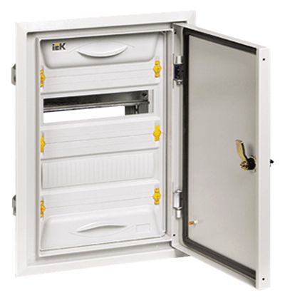 Корпус металлический ИЭК ЩРв-24зк-1 36 IP31 UNIVERSAL (MKM12-V-24-31-ZK-U) - фото 1