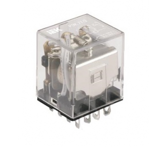 Реле промежуточное ИЭК РЭК77/3 10А АC 220В IP40 (RRP10-3-10-220A)