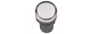 Лампа ИЭК AD16DS(LED) D16мм зеленая матрица 230В AC (BLS10-ADDS-230-K06-16) - фото 1