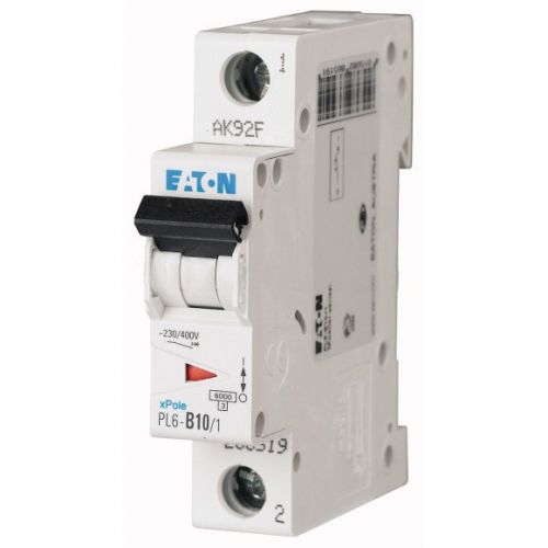 Автоматический выключатель Eaton (Moeller) PL6-B10/1 (286519) - фото 1