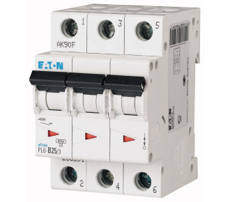 Автоматический выключатель Eaton (Moeller) PL6-B25/3 (286591)