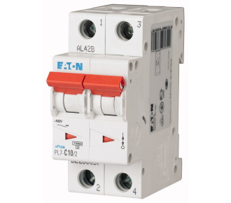 Автоматический выключатель Eaton (Moeller) PL7-C10/2 (263357) Автоматический выключатель Eaton (Moeller) PL7-C10/2 (263357)