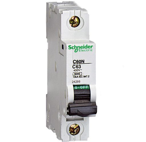 Автоматический выключатель Schneider Electric iC60N 1P 32A хар-ка C 6кА - фото 1