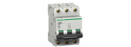 Автоматический выключатель Schneider Electric iC60N 3P 10A хар-ка C 6кА - фото 1