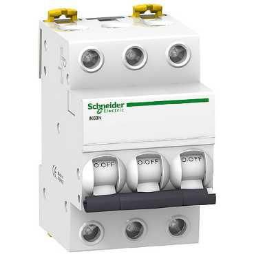 Автоматический выключатель Schneider Electric iK60 3P 16A хар-ка C 6кА - фото 1