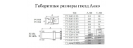 Гнездо стационарное Аско ГC 125А/4 3Р+РЕ (144) (A0080040010) - фото 3