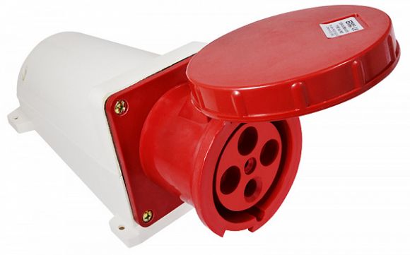 Гнездо стационарное Аско ГC 125А/4 3Р+РЕ (144) (A0080040010) - фото 1