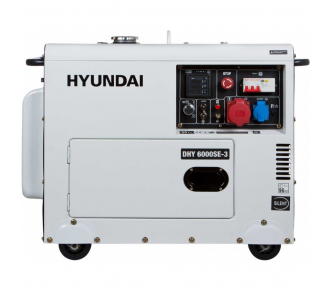 Генератор дизельный HYUNDAI DHY 6000SE-3