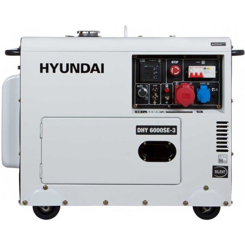 Генератор дизельный HYUNDAI DHY 6000SE-3 - фото 1