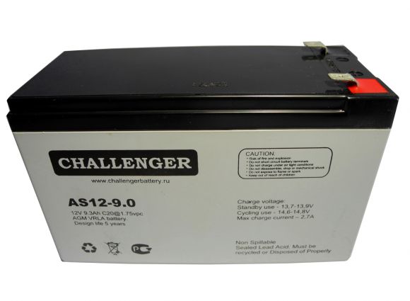 Акумуляторна батарея Challenger AS12-9.0 - фото 2
