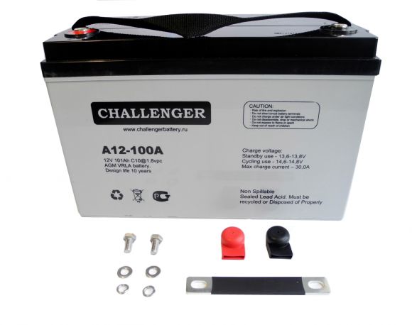 Акумуляторна батарея Challenger A12-100 - фото 3
