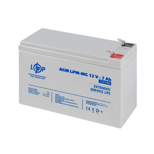Акумуляторна батарея LogicPower LPM-MG 12V 7AH - фото 3