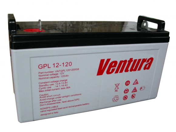 Аккумуляторная батарея Ventura GPL 12-120 - фото 1