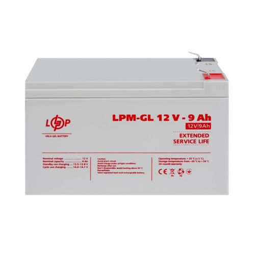 Акумуляторна батарея LogicPower LPM-GL 12 - 9 AH - фото 2