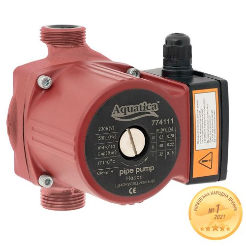 Насос циркуляційний Aquatica GPD25-4S / 130 (774113) - фото 1