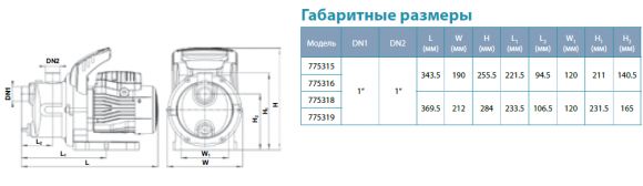Насос поверхностный Aquatica LKJ-1100S (775318) - фото 4