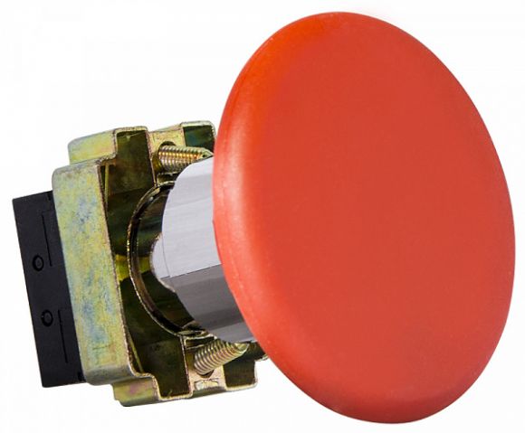 Кнопка "Стоп" АсКо XB2-BR42 (грибок) (A0140010015) - фото 2