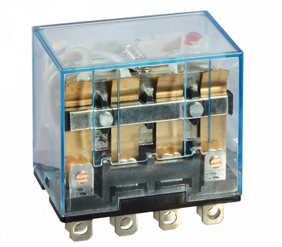 Реле проміжне АсКо LY4 10А АС-220В IP40 - фото 1