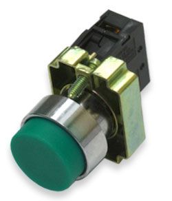 Кнопка ИЭК LAY5-BL31 без подсветки зеленая 1з (BBT70-BL-K06) - фото 1