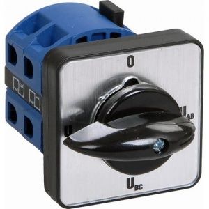 Переключатель кулачковый ИЭК ПКП25-63/O 25А "Ic-O-Ia-Ib" 3Р/400В (BCS13-025-6) - фото 1