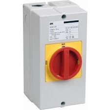 Переключатель кулачковый ИЭК  ПКП32-13 /К 32А "откл-вкл" 3Р/400В IP54 (BCS33-032-1) - фото 1