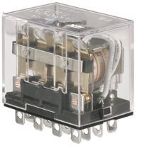 Реле промежуточное ИЭК РЭК78/4 с индикацией 3А 12В DC (RRP20-4-03-012D-LED) - фото 1