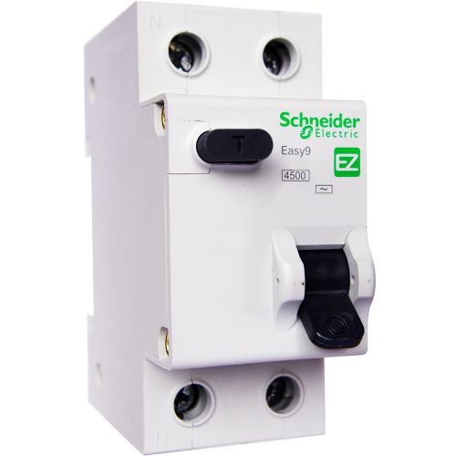 Дифференциальный автомат Schneider Electric Easy9 1P+N 10А 30мА тип AC (х-ка С) EZ9D34610 - фото 1