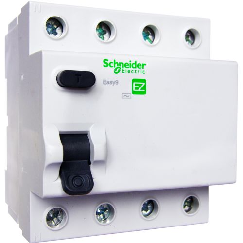 Дифференциальное реле Schneider Electric Easy9 4P 25А 30мА тип AC EZ9R34425 - фото 1