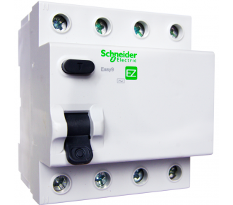 Дифференциальное реле Schneider Electric Easy9 4P 63А 30мА тип AC EZ9R34463