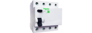 Дифференциальное реле Schneider Electric Easy9 4P 63А 300мА тип AC EZ9R64463 - фото 1