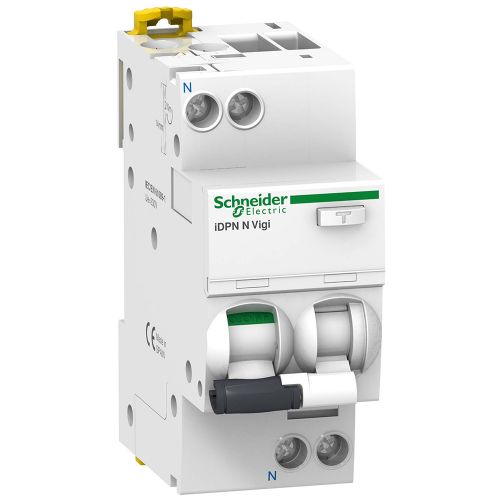 Диференціальний автомат Schneider Electric Acti9 iDPN N VIGI 1P N С10 / 0,03A AC A9D31610 - фото 1
