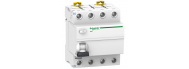 Дифференциальное реле Schneider Electric iID K тип AC 4P 63А 300мА A9R75463 - фото 1