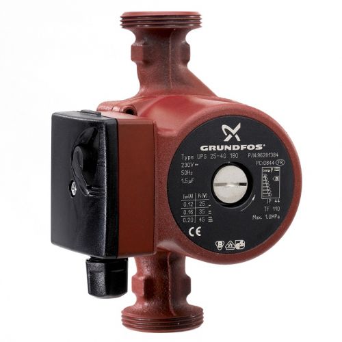 Насос циркуляционный  Grundfos UPS 25-40 180 (98367575) - фото 1