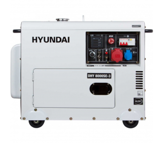 Генератор дизельный HYUNDAI Diesel DHY 8000SE-3 Генератор дизельный HYUNDAI Diesel DHY 8000SE-3