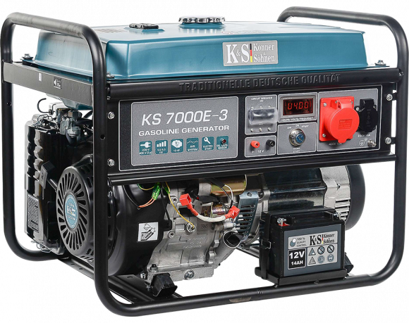 Генератор бензиновый Konner&amp;Sohnen KS 7000E-3 - фото 2