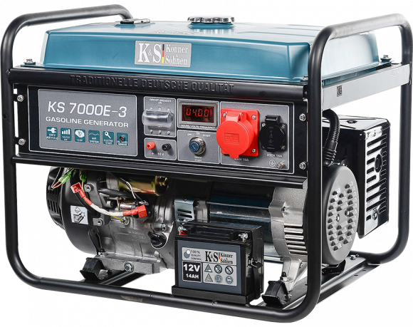 Генератор бензиновый Konner&amp;Sohnen KS 7000E-3 - фото 3