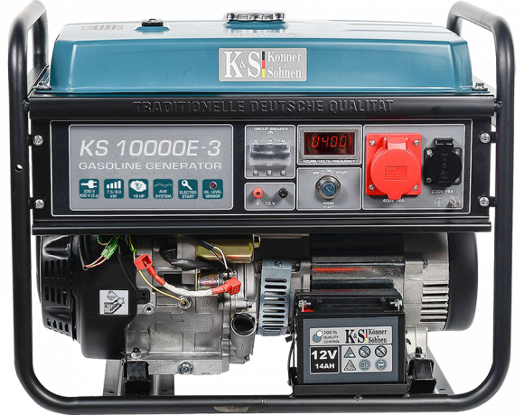 Генератор бензиновый Konner&amp;Sohnen KS 10000E-3 - фото 1