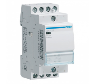 Контактор - силовое реле Hager ESC-427 230V/25A 2Н.О+2Н.З