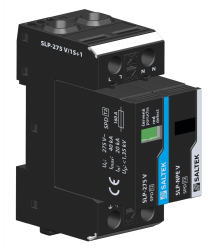 Ограничитель перенапряжения УЗИП SALTEK SLP-275 V/1S+1 - фото 1
