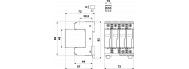 Ограничитель перенапряжений УЗИП SALTEK SLP-275 V/3S+1 - фото 2