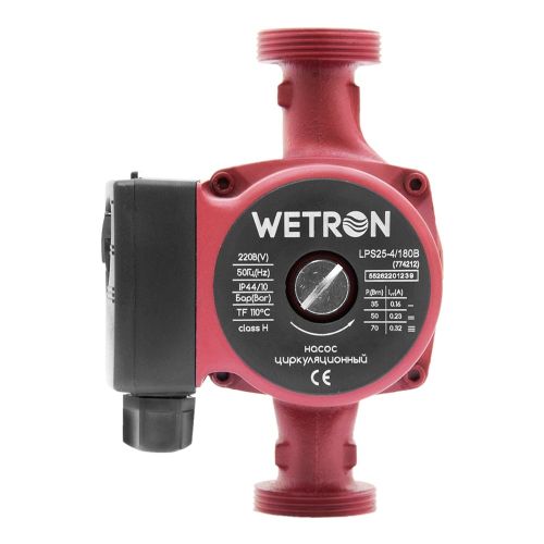 Насос циркуляційний WETRON LPS25-4 / 180B (774212) - фото 3