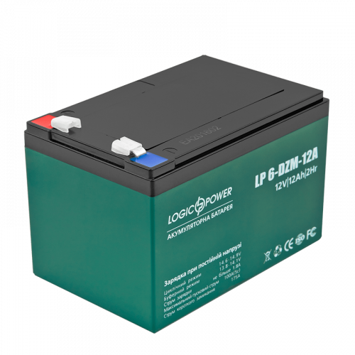 Аккумулятор тяговый LogicPower LPM 6-DZM-12 - фото 2
