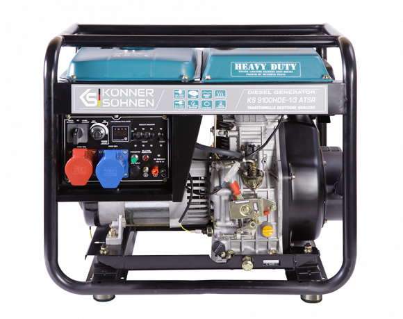 Генератор дизельний Konner&amp;Sohnen KS 9100HDE-1/3 ATSR - фото 1