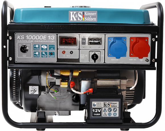 Генератор бензиновий Konner&amp;Sohnen KS 10000E-1/3 - фото 2